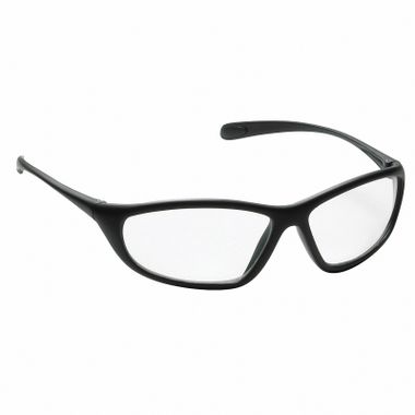 Spyder Safety Glasses, Black Frame, Fog Free Clear Lens