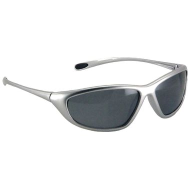 Spyder Safety Glasses, Silver Frame, Fog Free Gray Lens
