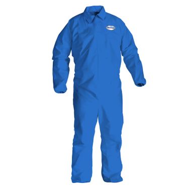 KC A65 Flame Resistant Disposable Coverall w/ Zipper Front, Open Wrists and Ankles