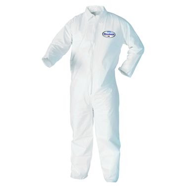 KC A40 Disposable Coverall w/ Zipper Front
