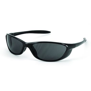 Spyder Sport Safety Glasses  Black Gloss Frame w/ Gray  Lens