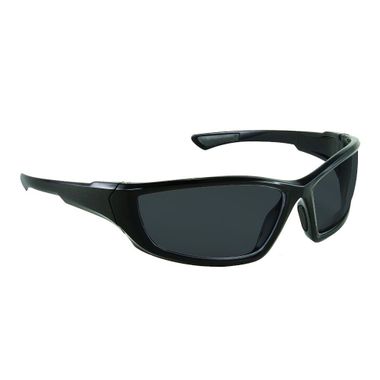 Kobi Safety Glasses w/ Black Frame and Smoke Lens