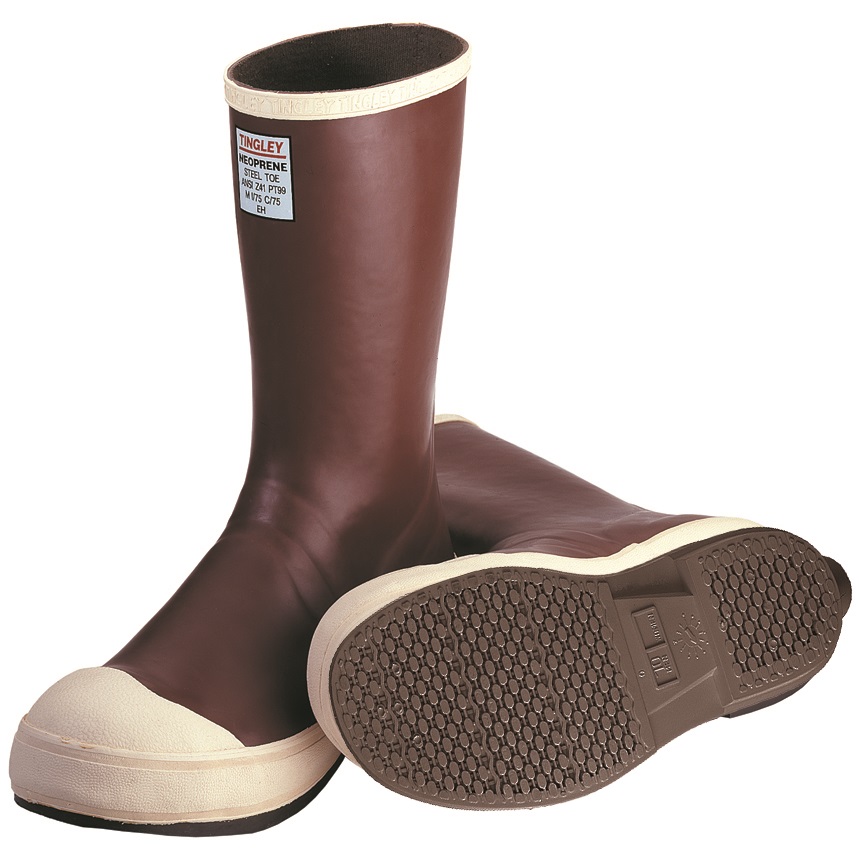 Tingley MB924B Pylon&trade; Neoprene 12.5&quot; Boots, Safety-Loc Outsole, Steel Toe