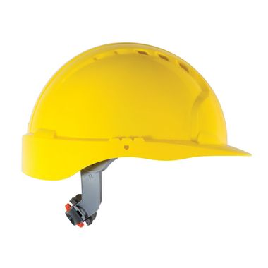 JSP® Vented Hard Hat w/ Wheel Ratchet Adjustment