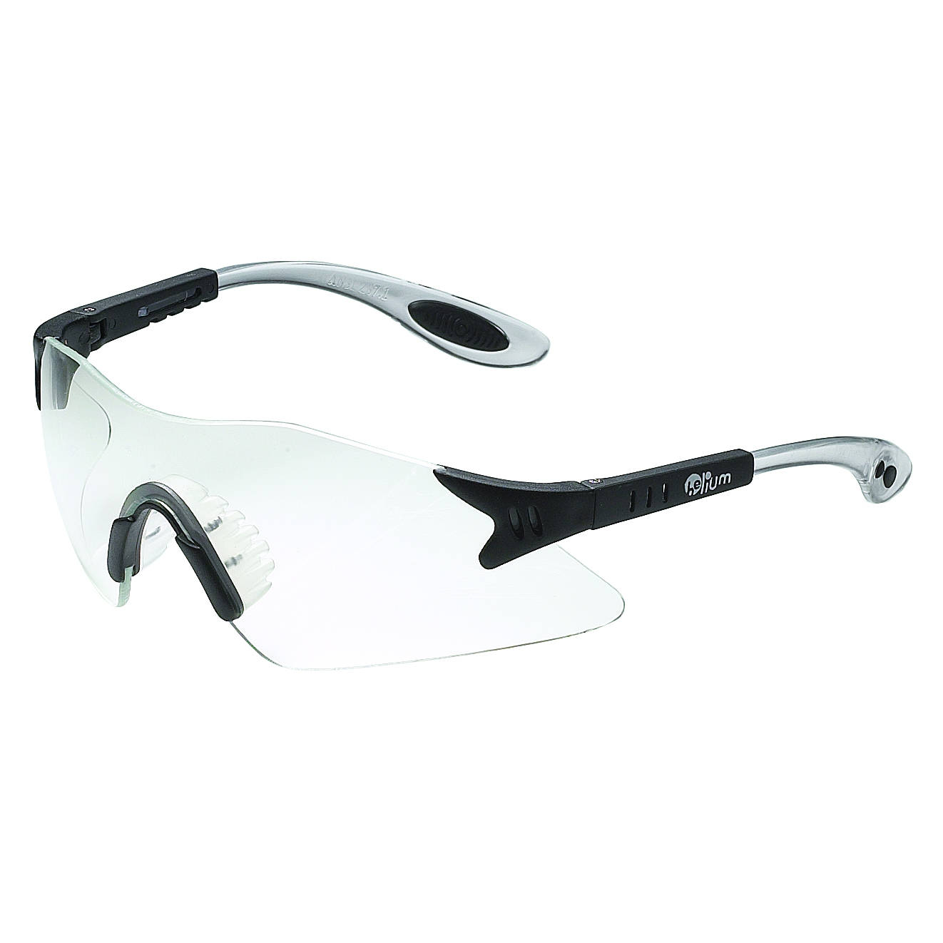 Helium Safety Glasses w/ Fog Free Clear Lens