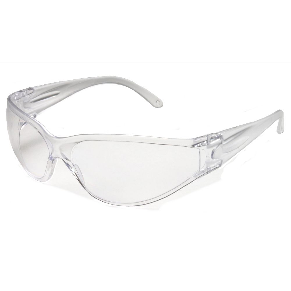 Brace Safety Glasses w/ Fog Free Clear Lens