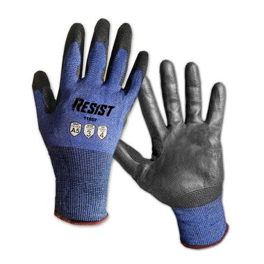 Galeton RESIST™ Cut Resistant 18 Gauge Knit  Polyurethane Palm Coated Gloves
