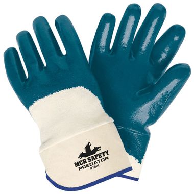 MCR 9760 Predator® Gloves with Nitrile Coated Palms, Safety Cuffs
