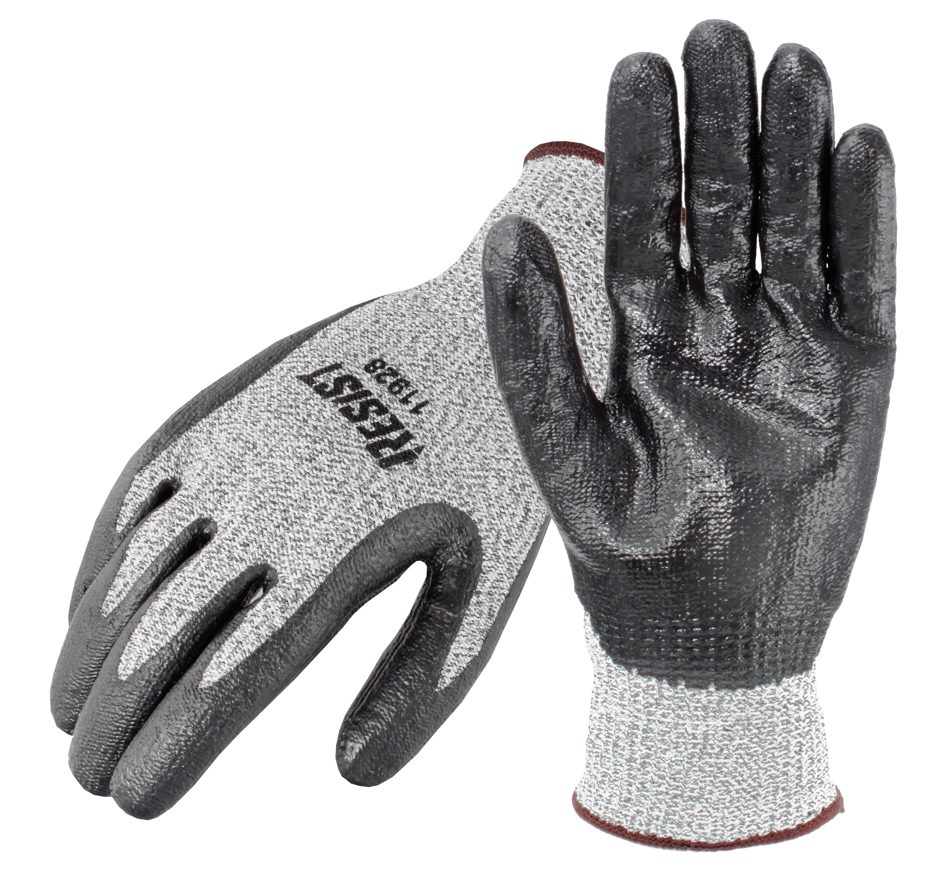 Galeton RESIST&trade; Cut Resistant Knit Gloves with Nitrile Coated Palms