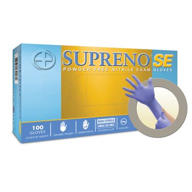 Microflex® Supreno® SE Powder Free Medical Grade Nitrile Exam Gloves