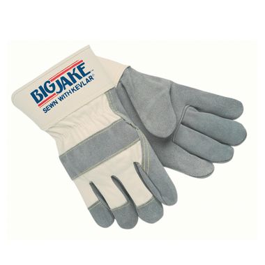MCR 1700 Big Jake®Premium   Leather Palm Work Gloves, Cut & Heat Resistant Stitching