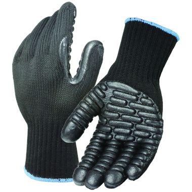 Hulk Anti-Vibration Gloves, Black