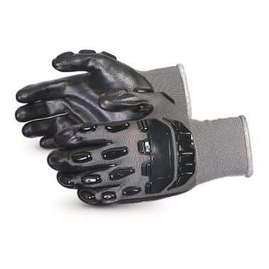 Dexterity® Impact-Resistant Foam Nitrile-Dipped Work Gloves