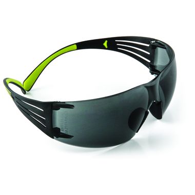 3M™ SF402AF SecureFit™ Safety Glasses, Gray Anti-Fog, Black Temples