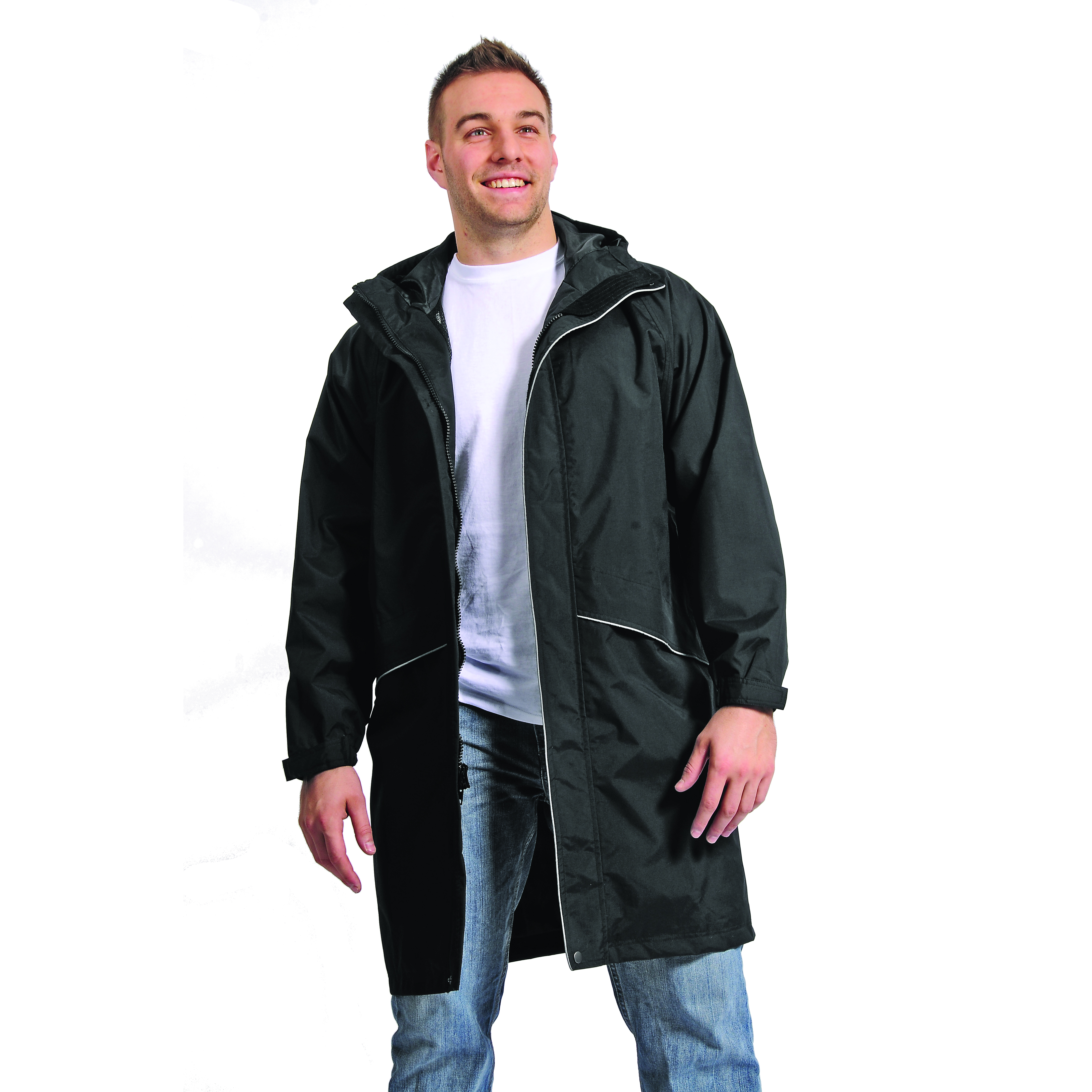 Repel Rainwear&trade; Breathable Reflective Rain Coat
