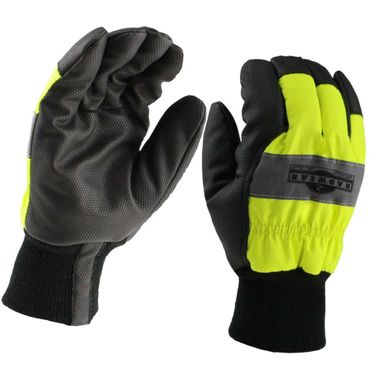 Radians RWG800 Radwear Silver Series Hi-Visibility Thermal Lined Gloves LARGE