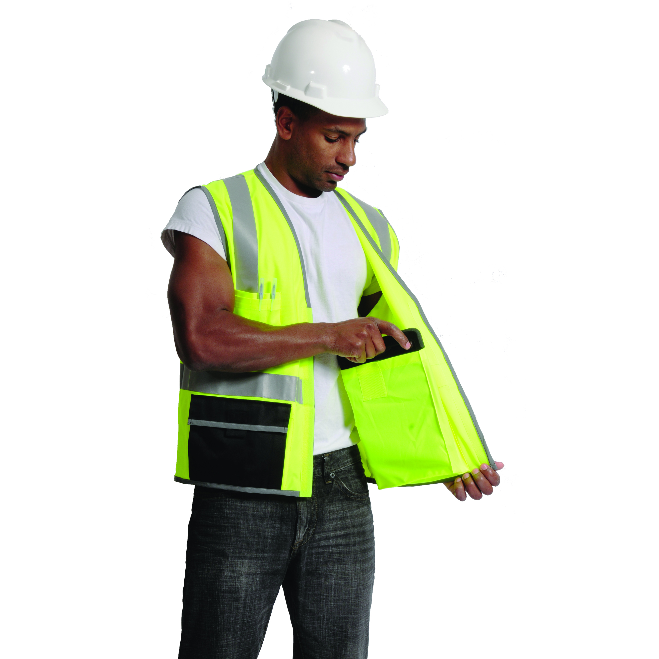 Illuminator Bold&trade; Class 2 Surveyor's Vest with iPad Pockets