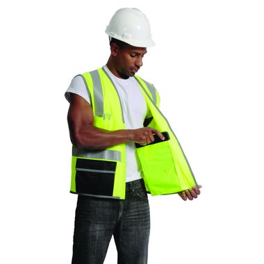 Illuminator Bold™ Class 2 Surveyor's Vest with iPad Pockets