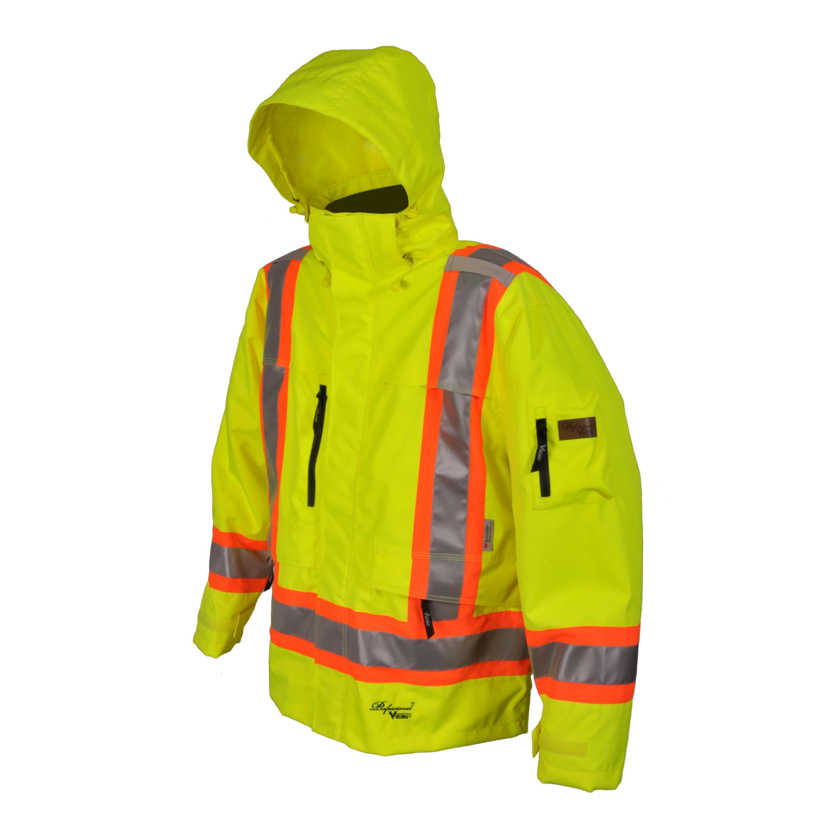 Viking&reg; Professional THOR 300D Trilobal Safety Jacket with Hood