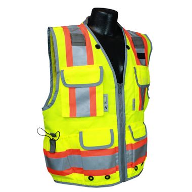 Radians SV55 Class 2 Heavy Duty 2-Tone Engineer Safety Vest