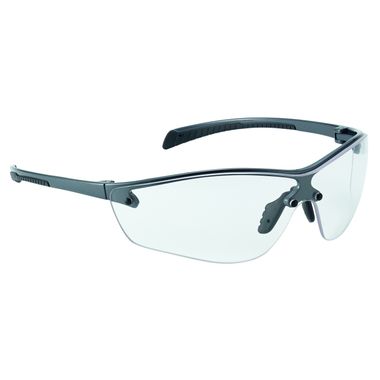 Bollé® 40237 Silium+ Safety Glasses, Clear Anti-Fog Lens
