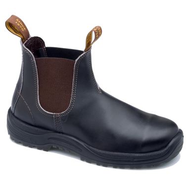 Blundstone® 172 Stout Brown XTreme Safety Series Leather Pull-On Work Boots