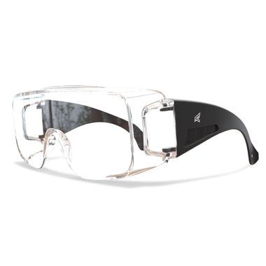 Edge® XF111-L Ossa "Fit Over Rx" Safety Glasses, Clear Lens