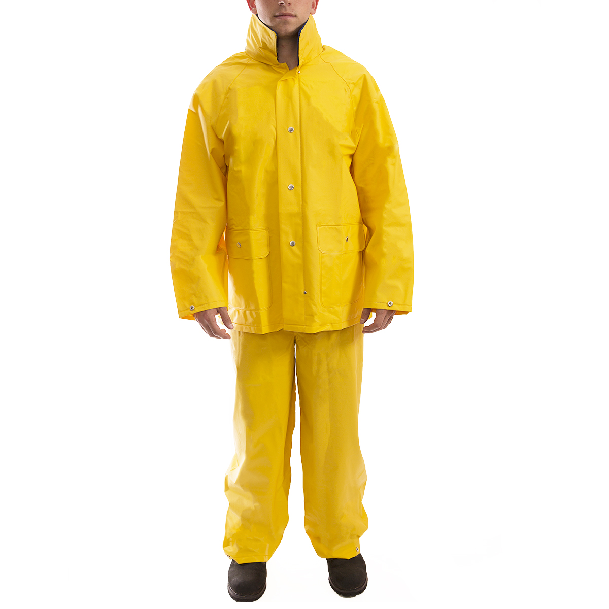 Panoply Delta Plus EN850 PVC Waterproof Rainsuit Jacket and Trousers Set 