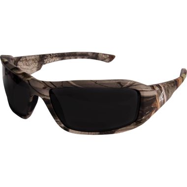 Edge® XB116CF Brazeau Forest Camouflage Safety Glasses, Smoke Lens