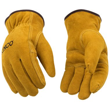 Kinco® 51PL Insulated Split Cowhide Leather Driver, Thermal Pile Lined