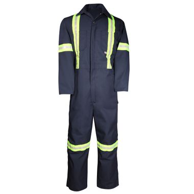Big Bill® 439BF Twill Workwear Deluxe Reflective Coverall