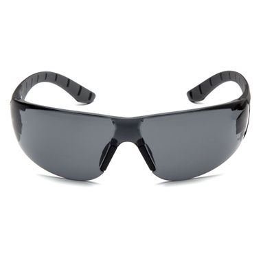 Pyramex® SBG9620ST Endeavor+ Safety Glasses, Gray H2X Anti-Fog Lens, Black/Gray Temples