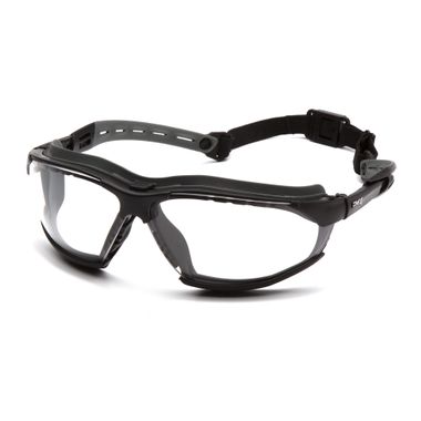 Pyramex® GB9410STM Isotope Safety Glasses, Clear H2MAX Anti-Fog Lens
