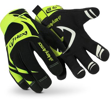 HexArmor® Hex1® 2120 Synthetic Leather Mechanic's Gloves, Adjustable Hook & Loop Cuff