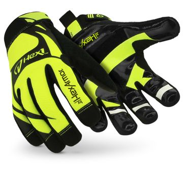 HexArmor® Hex1® 2122 High Dexterity Mechanic's Gloves, Adjustable Hook & Loop Cuff