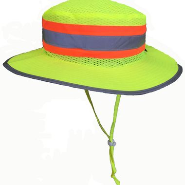 Global Glove GLO-H2 FrogWear® High Visibility Reflective Ranger Hat