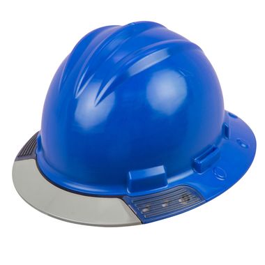 Bullard® AboveView™ Full Brim Hard Hat with See-Through Gray Brim Visor