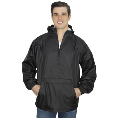 Repel Rainwear™ SPORTweight 70 Denier Nylon/PU Waterproof Pullover Shell Jacket