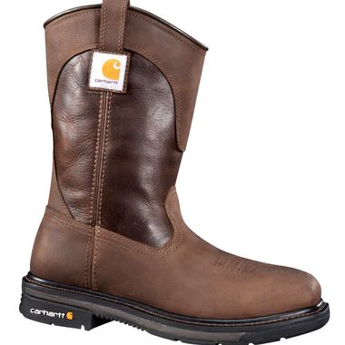 Carhartt® CMP1218 11 Inch, Brown, Square Toe Wellington Boots, Steel Toe