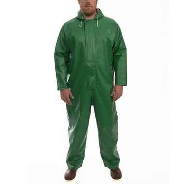 Tingley® V41108 Chemical and Flame Resistant Safetyflex® Coverall, Attached Hood