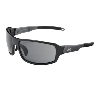 Jag Safety Glasses, Black/Smoke Frame, Fog Free Smoke Lens