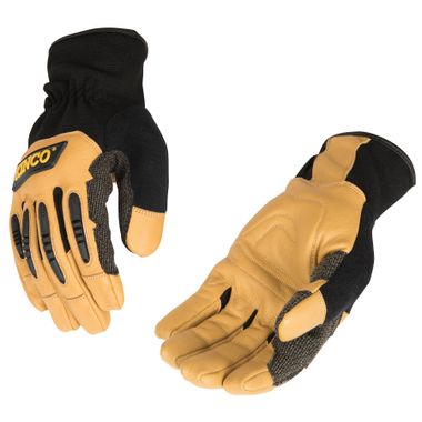 Kinco® 2132 KincoPro™ Grain Goatskin & Synthetic Hybrid Gloves with Impact Protection