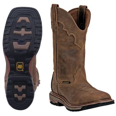 Dan Post Work Certified™ DP69482 Blayde Waterproof Leather Boots, Steel Toe