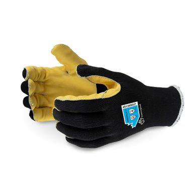 Superior Glove S13KBGLP Emerald CX® 13 gauge Nylon/Stainless Steel Knit, Goat Grain Palms