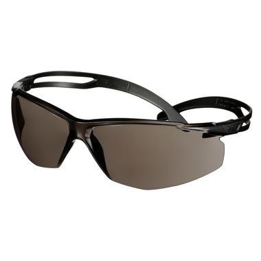 3M™ SF502AF-BLK SecureFit™ 500 Series Safety Glasses, Gray Anti-Fog Lens, Black Temples