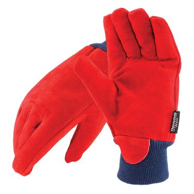 Insulated Leather Freezer Gloves, 1 Pair