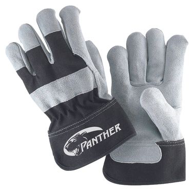 Panther™ Leather Palm Gloves, Safety Cuff