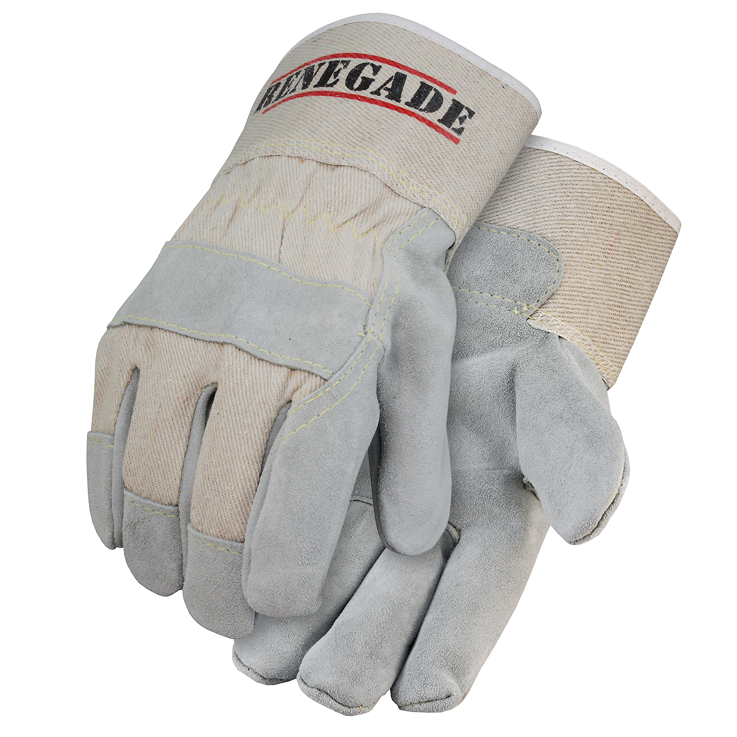 Renegade&reg; Gloves With Safety Cuff, Sewn with Cut Resistant Thread, 1 Pair