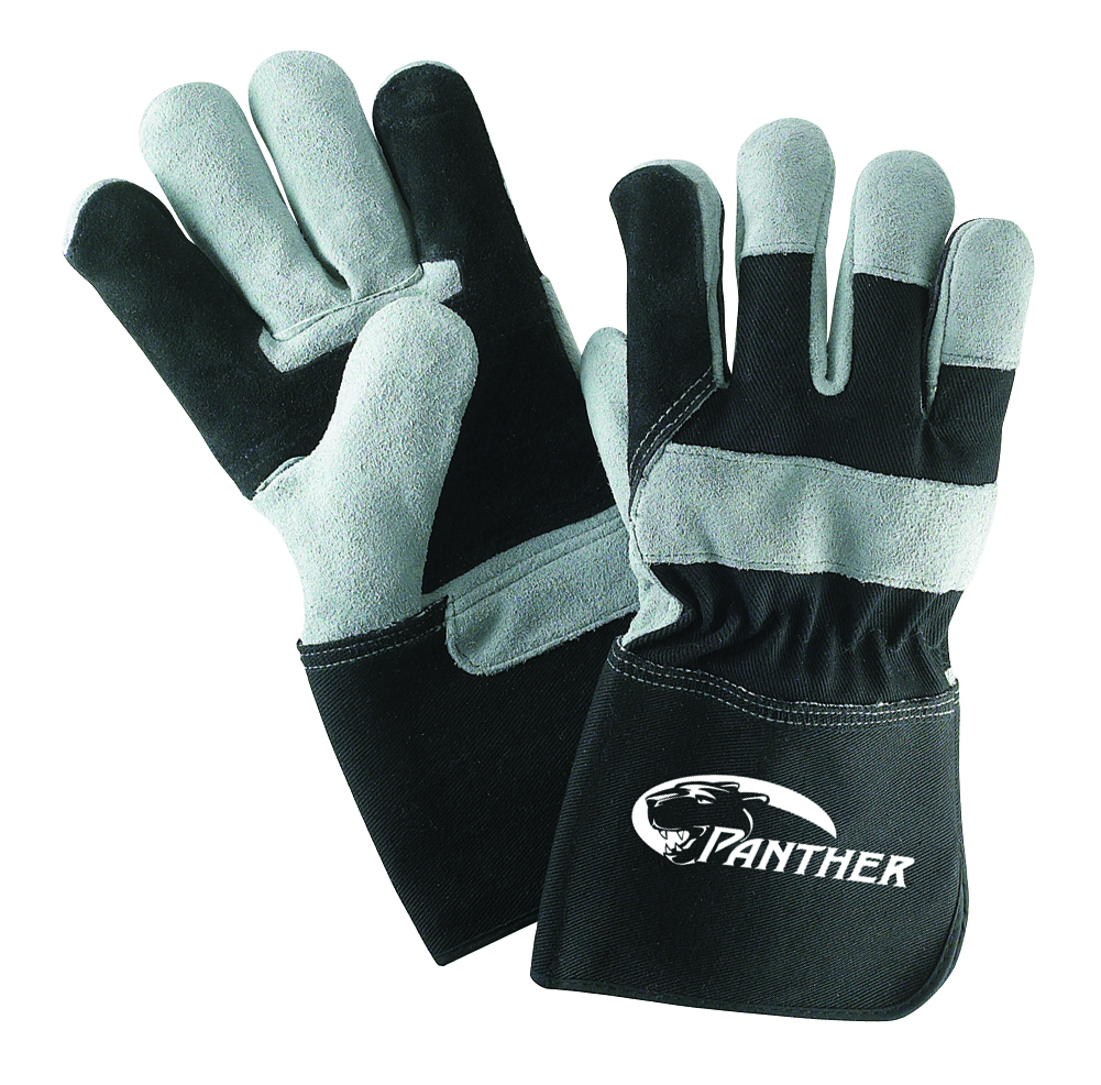 Panther&trade; Double Palm Gloves, Gauntlet Cuff, 1 Pair