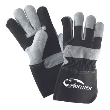 Panther™ Double Palm Gloves, Gauntlet Cuff, 1 Pair